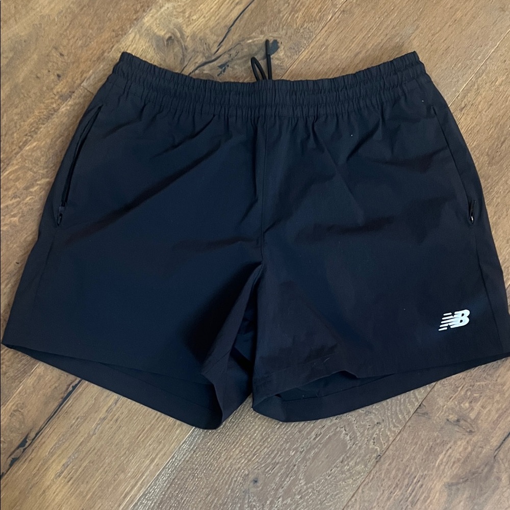 New Balance Black Performance Running Shorts Men’s Brand New !!!